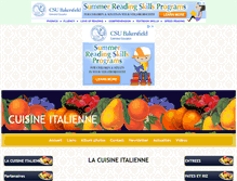 Tablet Screenshot of cuisineitalienne.net